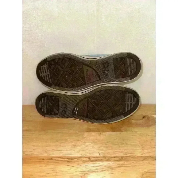 Converse All Star Low Top Tennis Shoes in Mint Green/Teal Blue - Mens 5 Ladies 7 - Picture 6 of 9